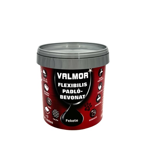 Valmor flexibilis padlóbev. fekete 1 L