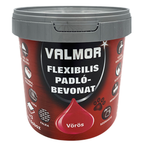 Valmor flexibilis padlóbev. vörös 1 L