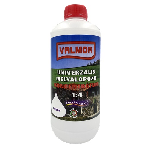 Valmor vakolaterősítő mélyalapozó koncentrátum 1:4   1 L