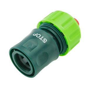 Verto 15G723-30 tömlő gyorscsatlakozó 3/4" vizstoppos, 30db, kínálódobozban