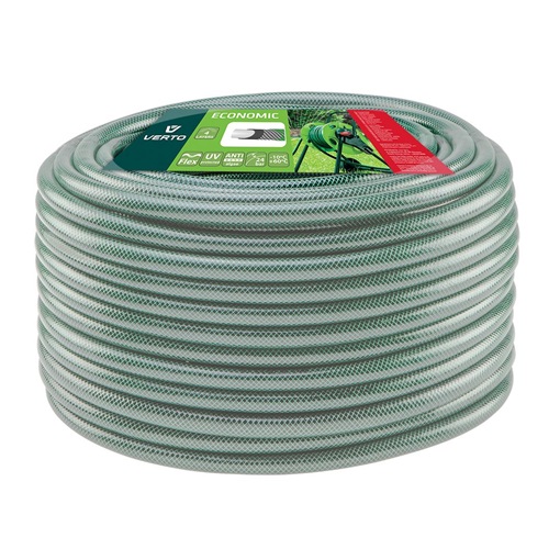 Verto 15G805 locsolótömlő 50 m, 3/4", economic, zöld KIFUTÓ