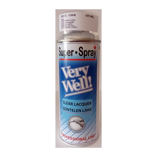 Very Well 110450 színtelen lakk matt spray 400 ml KIFUTÓ