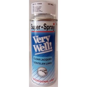 Very Well 110450 színtelen lakk matt spray 400 ml KIFUTÓ