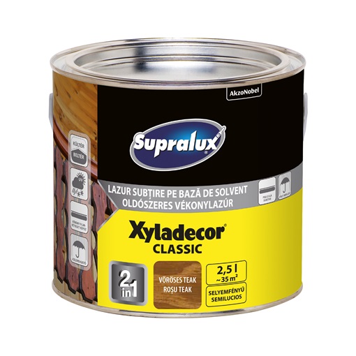 Xyladecor vékonylazúr vör.teak 2,5 L
