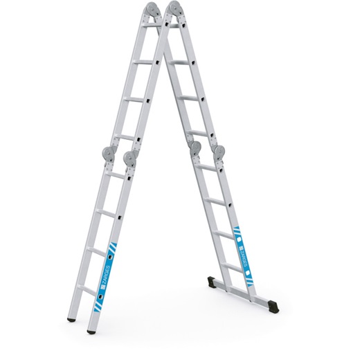Zarges Sokcélú létra 4x4 4,74m Multitec M (42384)