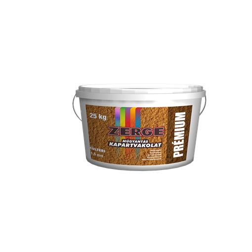Zerge Premium kapartvakolat 1,5mm fehér 25kg