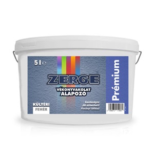 Zerge Premium vakolat alapozó fehér 5 L