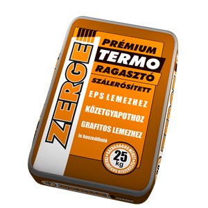 Zerge Termo Prémium ragasztóhabarcs 25 kg hőszigetelő laphoz