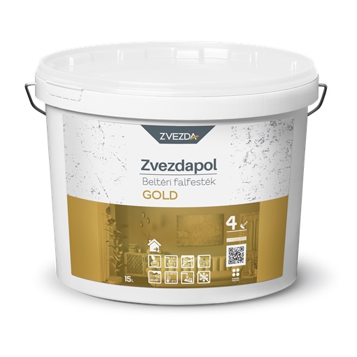 Zvezdapol Gold beltéri falfesték 15 L