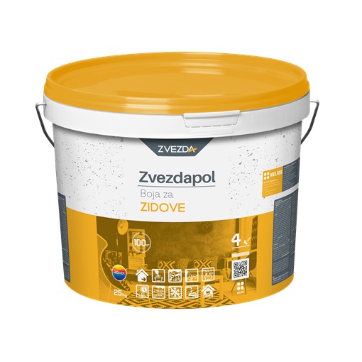 Zvezdapol beltéri falfesték 25 kg KIFUTÓ