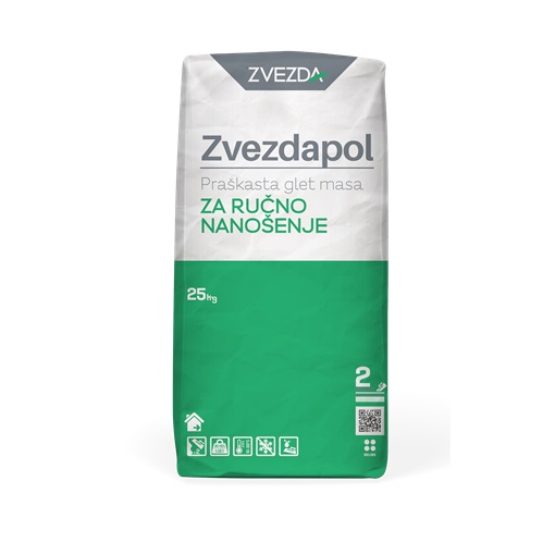Zvezdapol beltéri mészalapú glett 25 kg
